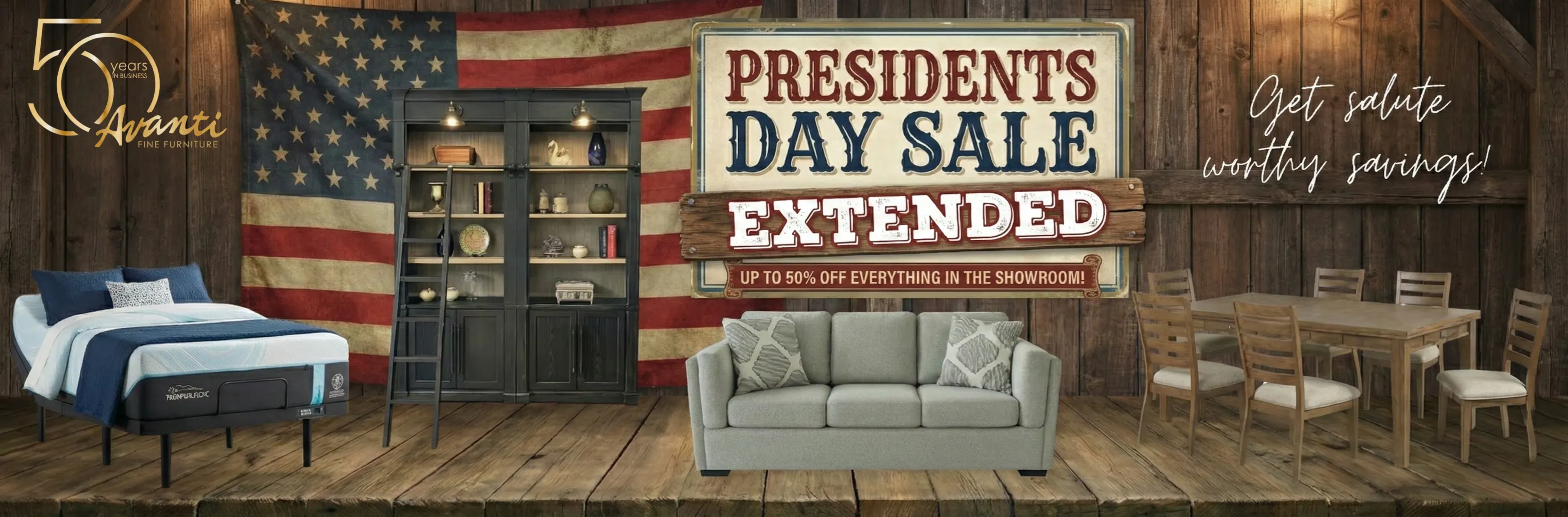 Presidents Day Sale EXTENDED!